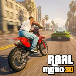 Biểu tượng Real Moto 3D Driving Game